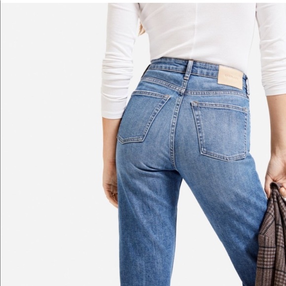 Everlane The High-Rise Straight Jean Ankle 26 - Picture 2 of 4